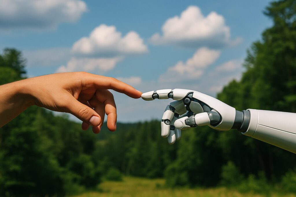 Il futuro dell’umanità tra intelligenza artificiale e natura